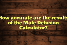 How accurate are the results of the Male Delusion Calculator?