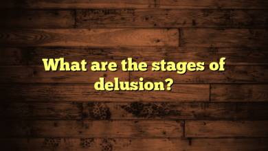 What are the stages of delusion?